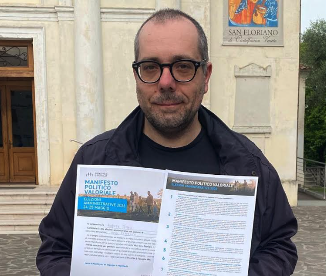 Amministrative 2026. Castelfranco Veneto: intervista al candidato Tralli (Nova Republica) 1